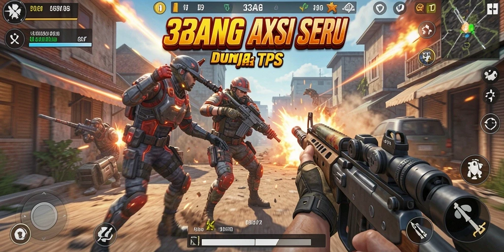Screenshot gameplay seru dari 33AG dengan aksi menegangkan.