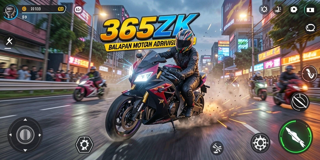 Tampilan gameplay 365ZK yang mendebarkan dan menarik.