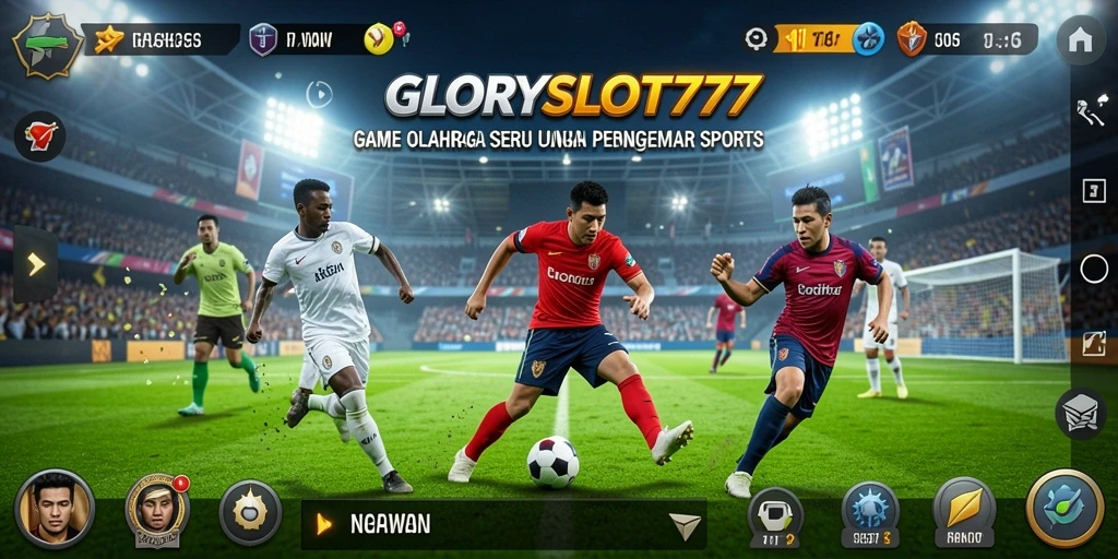 Tampilan gameplay dari GLORYSLOT777 yang mendebarkan dan penuh aksi.