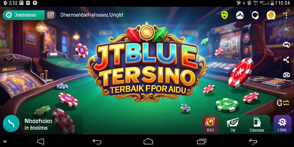 Tampilan menarik dari permainan Kasino di JTBLUE yang menampilkan grafis memukau.