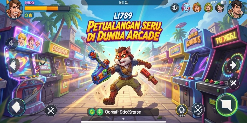 Screenshot gameplay LI789 yang menunjukkan aksinya yang cepat dan menarik.