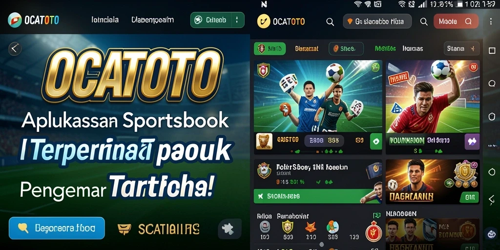 Tampilan gameplay OCATOTO saat taruhan berlangsung dengan fitur menarik.