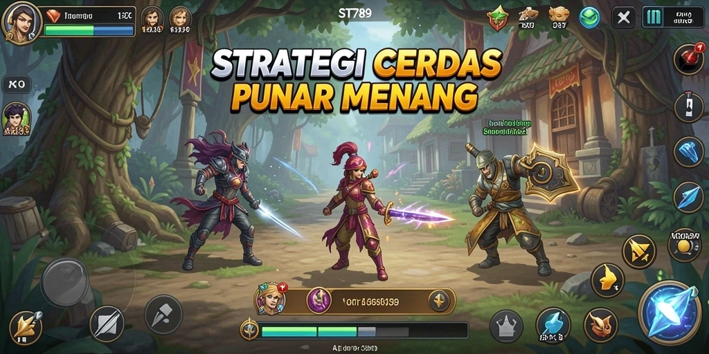 Screenshot menarik dari gameplay ST789 yang penuh aksi strategi.